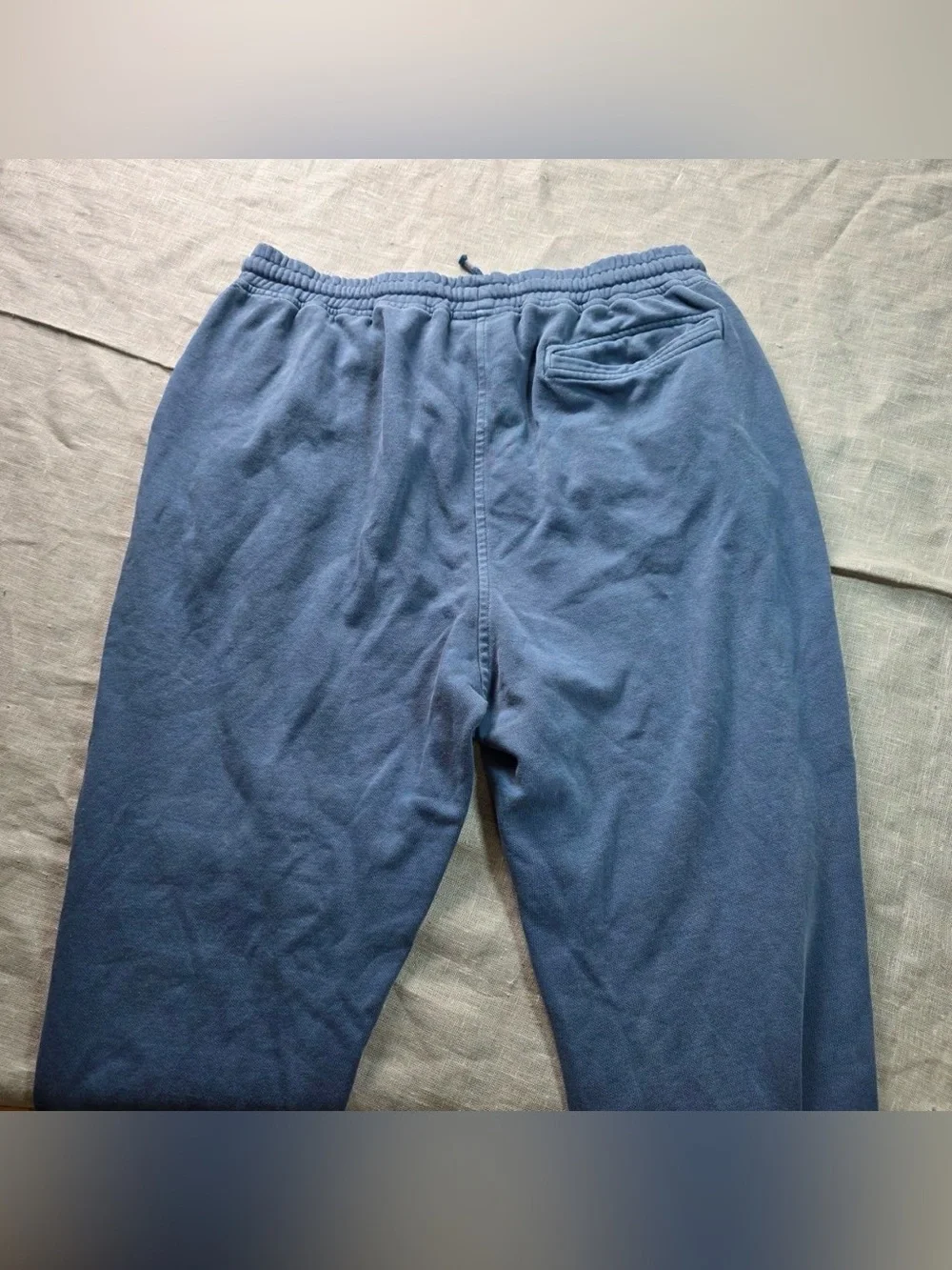 The North Face Sweatpants Mens Size M Medium Blue Joggers Fleece
